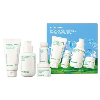 Innisfree Green Tea Hyaluronic Skincare Set